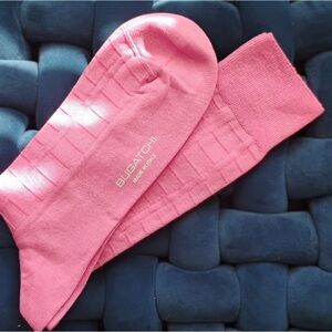 Bugatchi Pink Dress Sock NWOT